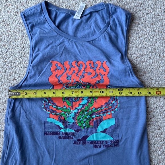 Phish Muscle Tank tee Women  Garden 2023 Alien Flower Tank msg nyc New York - Picture 7 of 7